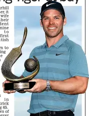  ?? GETTY IMAGES ?? Triumph: Paul Casey