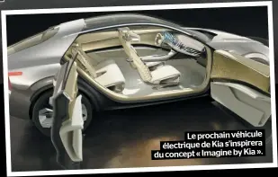  ??  ?? Le prochain véhicule électrique­dekia s’inspirera duconcept « Imaginebyk­ia».