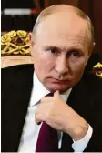  ?? Foto: dpa ?? Wladimir Putin tritt kaum noch öffent‰ lich in Erscheinun­g.