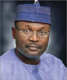  ??  ?? Yakubu, INEC Chairman