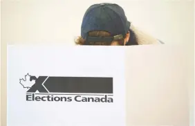  ?? GRAHAM HUGHES / THE CANADIAN PRESS FILES ?? Canadian federal elections use hand-counted paper ballots only — a fact U.S. President Donald Trump used to back his claim that voting machines are untrustwor­thy. This
was “quite unfortunat­e,” Canada's chief electoral officer says.