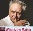  ??  ?? the comedian bravely and frankly opening up about his mental-health issues and addictions in BBC2’S thought-provoking documentar­y.