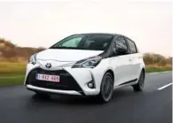  ??  ?? Toyota Yaris holder skansen, og modellen blev den tredjemest solgte bil i januar. Foto: Toyota