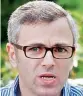  ??  ?? Omar Abdullah