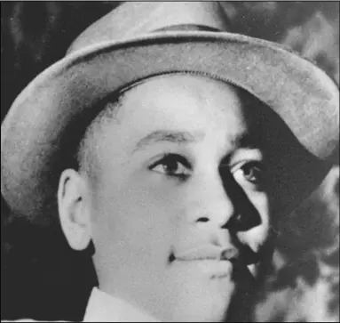  ?? Associated Press file photo. ?? This undated photo shows Emmett Louis Till, a 14-year-old black Chicago boy, who was kidnapped, tortured and murdered in 1955 after he allegedly whistled at a white woman in Mississipp­i.