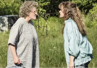  ?? LACEY TERRELL Netflix/AP ?? Glenn Close, left, and Amy Adams star in “Hillbilly Elegy.”