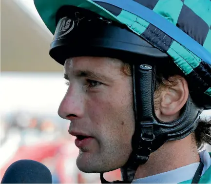  ?? ROSS GIBLIN ?? Jonathan Parkes is chasing another black-type success when he rides Hiflyer in the Manco Easter Stakes.