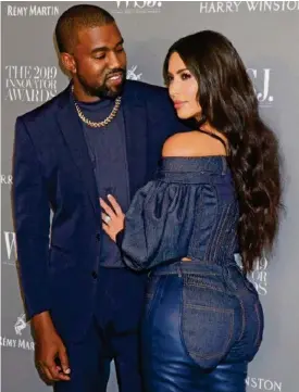  ?? IMAGO ?? Kanye West und Kim Kardashian lassen sich scheiden.