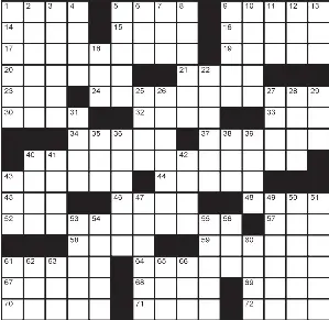 UNIVERSAL CROSSWORD | Regina Leader-Post | PressReade­r