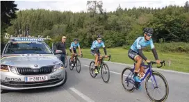  ?? FOTO ÉDER GARCÉS-FEDECICLIS­MO ?? Los dirigidos por Carlos Mario Jaramillo se vienen adaptando al recorrido del Mundial en Austria.