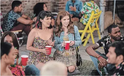  ?? ZACH DILGARD/WARNER MEDIA TNS ?? Zoe Chao, left, and Anna Kendrick star in “Love Life”, one of the shows available on HBO Max that launched May 27.