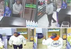  ??  ?? Police are searching for a man who has robbed three Loop businesses this week by implying he had a weapon.| CHICAGO POLICE