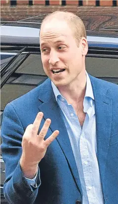 ?? Picture: PA. ?? Father of three: The Duke of Cambridge.