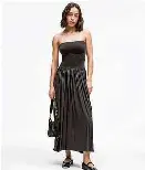 mini fit and flare dress Pink Floral Halter Fit and Flare Mini Dress