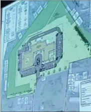  ?? IMAGE FROM SCREENSHOT ?? The site plan for the assisted living senior care home proposed off Lewis Road in Limerick.