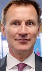  ??  ?? Pitching to party moderates: Jeremy Hunt and Amber Rudd