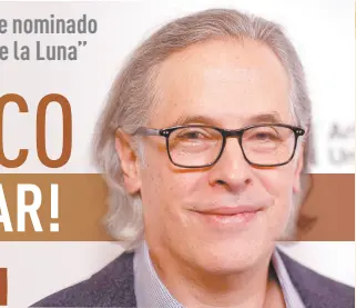  ?? ?? l Rodrigo Prieto, además de estar nominado por ‘Los Asesinos de la Luna’, también trabajó como director de fotografía en la película ‘Barbie’.