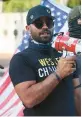  ?? JOE RAEDLE/GETTY 2021 ?? Leader Enrique Tarrio and four other Proud Boys are facing charges of sedition.