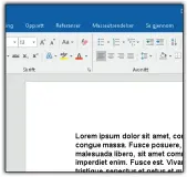 ??  ?? Plassholde­rteksten 2 settes inn i dokumentet, og du ser resultatet av formaterin­gen.
