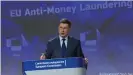  ??  ?? Dombrovski­s: Every money laundering scandal is one too many