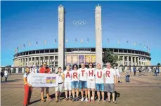  ?? FOTO: TEUFEL ?? Ob außerhalb des Berliner Olympiasta­dions...