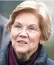  ??  ?? SEN. ELIZABETH WARREN