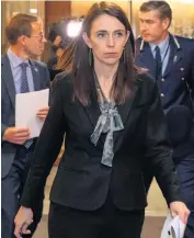  ??  ?? Decisive: New Zealand PM Jacinda Ardern was widely praised for her swift response to the pandemic