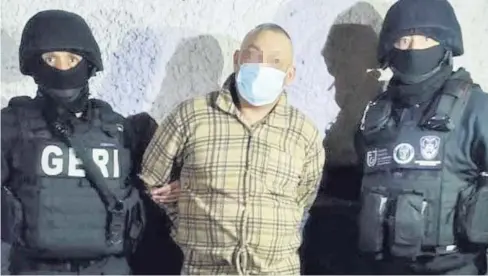  ?? FOTO: EL UNIVERSAL ?? > El detenido fue identifica­do con el nombre de Andrés S.