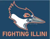  ?? HULSEY UNIVERSITY OF ILLINOIS/SPENCER ?? These are new versions of logo for proposed new mascot at University of Illinois. They differ from ones we posted with story earlier this year.