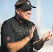 ?? Carlos Avila Gonzalez / The Chronicle ?? The Raiders’ Jon Gruden says he’s on a mission.