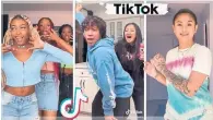  ?? ?? Social media apps like TikTok are a blast for kids — with their siblings and parents — in a dance or singing challenge.