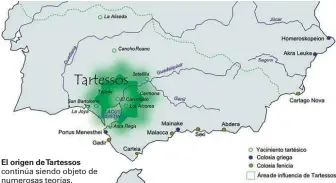  ??  ?? El origen de Tartessos continúa siendo objeto de numerosas teorías.