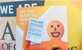  ?? Photo / NZME ?? Voting papers will be sent to enrolled voters in the week beginning on September 16.