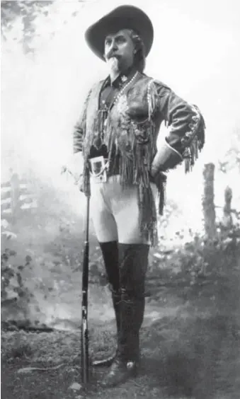  ?? © Underwood Archives ?? William F. Cody – Buffalo Bill – bezat verscheide­ne Remingtons.