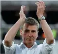  ??  ?? Aviva date? Dundalk manager Stephen Kenny