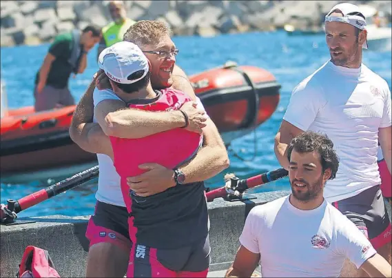  ?? FOTO: MIREYA LÓPEZ ?? Joseba Fernández deja atrás una etapa llena de éxitos al frente de San Juan y tratará de dar continuida­d a la serie de triunfos de Jon Salsamendi con Urdaibai