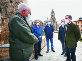  ?? CÉSAR SÁNCHEZ/ICAL ?? El viceconsej­ero de Cultura, Raúl Fernández Sobrino, ayer en Ponferrada