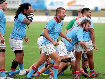  ?? JOHN BISSET/STUFF ?? Tim Caird, of Waimate, played his 100th senior club rugby match on Saturday.