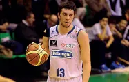  ??  ?? Il playmaker Matteo Fantinelli, ormai ex capitano del Treviso Basket che passerà alla Fortitudo Bologna dalla prossima stagione