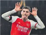  ?? ?? Kai Havertz, goleador alemán del Arsenal.