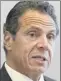  ??  ?? Cuomo