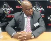  ?? Picture: GEORGE BYRON ?? SETTING THE AGENDA: Southern Kings chairperso­n Loyiso Dotwana wants only the best for the team.