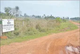  ??  ?? El Indert autorizó un nuevo pago de “intereses” por las tierras de Antebi Cue, inmueble expropiado en 1995 como parte de la “reforma agraria” pero que nunca sirvió para tal.