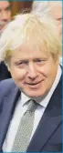  ??  ?? Boris Johnson