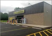  ?? DONNA ROVINS — DIGITAL FIRST MEDIA ?? A sign along Benjamin Franklin Highway in Amity, Berks County announces the opening of the newest Dollar General location, 103 N. Monocacy Creek Road.