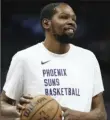  ?? Associated Press ?? Kevin Durant aims for Olympic history.