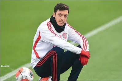  ??  ?? Mesut Ozil