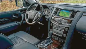  ??  ?? The InTouch infotainme­nt system has been updated, allowing drivers to personaliz­e driving characteri­stics and the cabin environmen­t using the 8.0-inch dash touch screen, as well as through buttons beneath the screen and on the steering wheel.