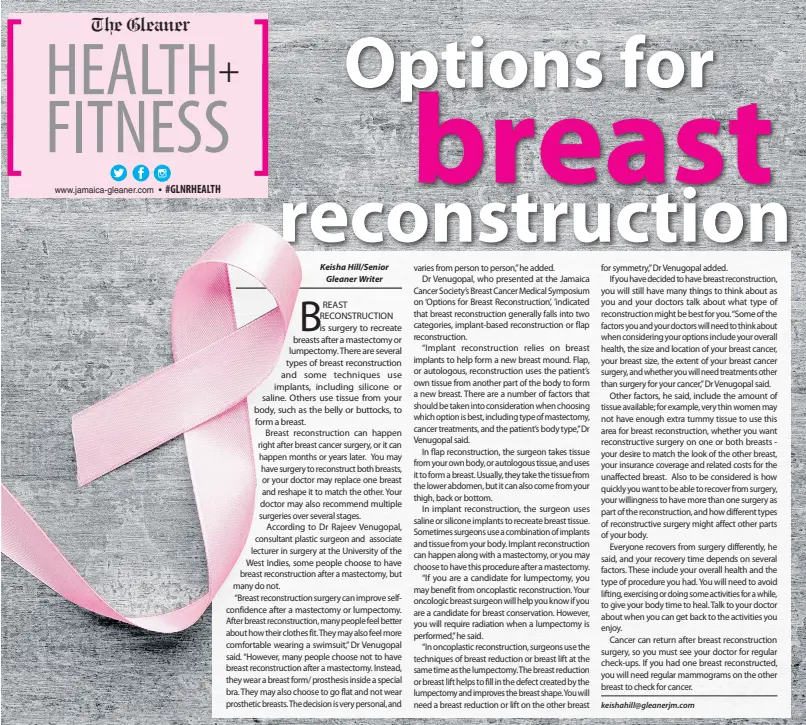 Options for breast reconstruction - PressReader