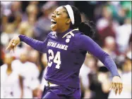  ?? Andy Lyons / Getty Images ?? Notre Dame standout Arike Ogunbowale will be showing off different footwork on Dancing with the Stars.